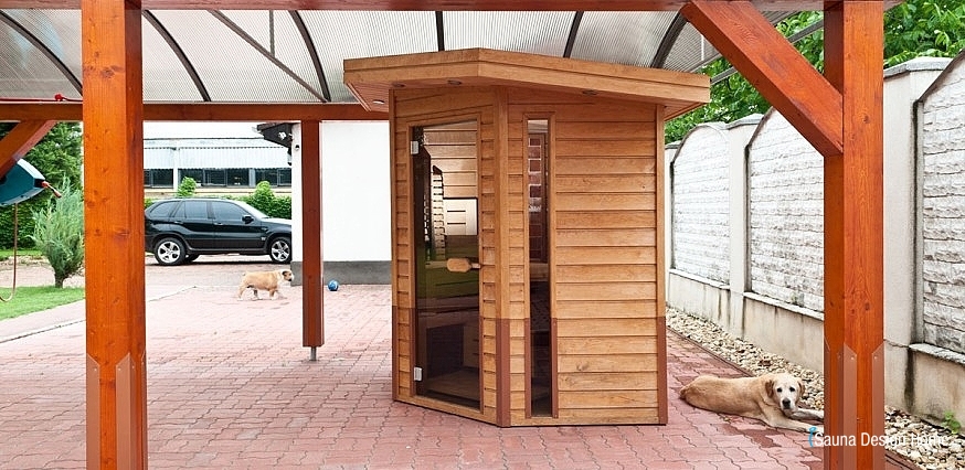 Exteriérpvá sauna na základe individuálnych rozmerov