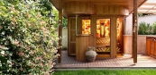 Klasická sauna stavba sauny