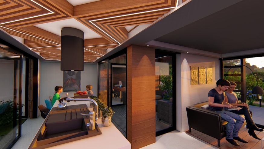 Komfortný sauna dom v vinohradníctve- – Viac ako investícia