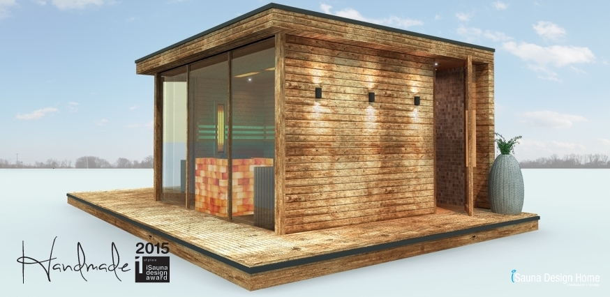 Luxusný sauna domček so sprchou