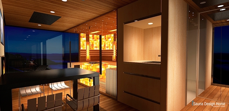 Sauna wellness komfortný domček