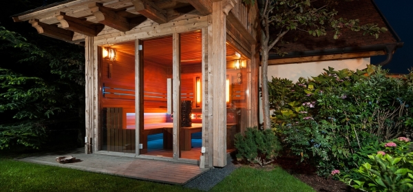 Exteriérová sauna na mieru