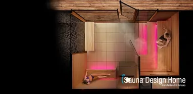 Wellness sauna s fínskou saunou Wellness sauna s fínskou saunou