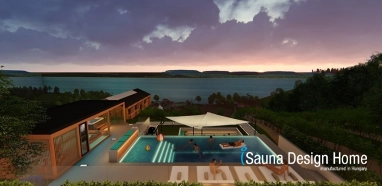 Projekty wellness sauna vírivka