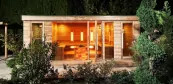 Wellness vonkajšia sauna Wellness vonkajšia sauna