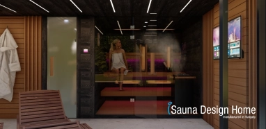 exkluzívny sauna dom na mieru