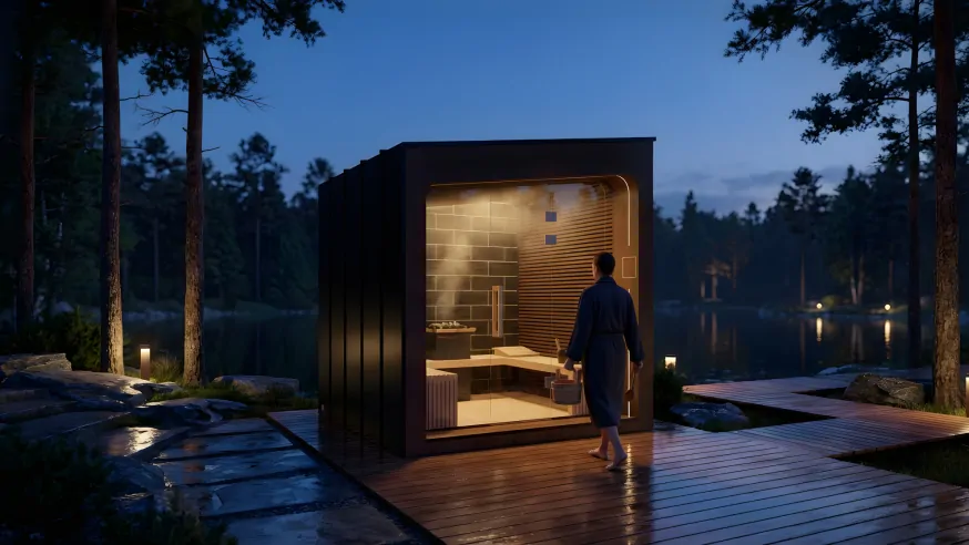vonkajšia sauna