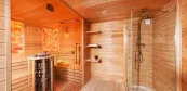 Komfortný sauna dom so sprchou Komfortný sauna dom so sprchou