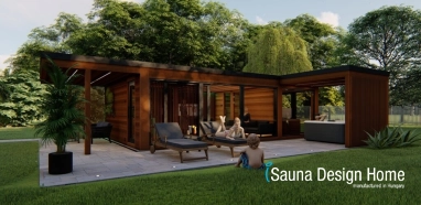zahradný sauna dom