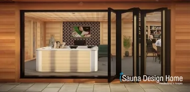 exkluzívny sauna domček exkluzívny sauna domček