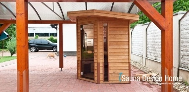 Exteriérpvá sauna na základe individuálnych rozmerov