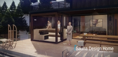 exteriérová sauna