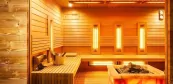 Komfortný sauna domček Komfortný sauna domček
