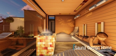 záhradný sauna dom