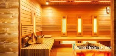 Komfortný sauna domček Komfortný sauna domček