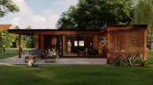 moderný sauna dom moderný sauna dom