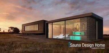 Poľovníctvo a sauna - luxusný sauna dom Poľovníctvo a sauna - luxusný sauna dom