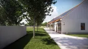 záhradná a krajinná architektúra jazdeckého areálu
