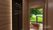 Sauna domček s panoramou Sauna domček s panoramou