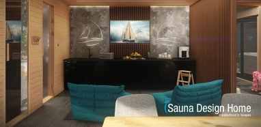saunový dom s exkluzívnymi riešeniami