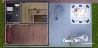 záhradný sauna wellness