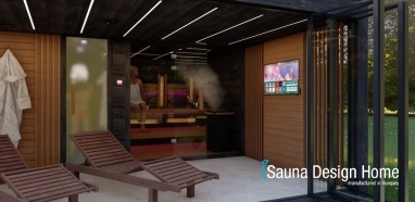 exkluzívny sauna dom na mieru