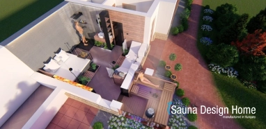 Domáca sauna wellness