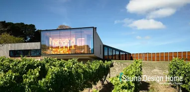 Sauna domček vo vinohradníctve Sauna domček vo vinohradníctve