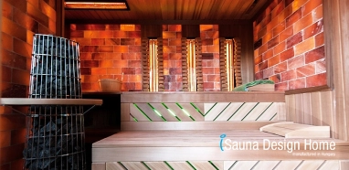 Kombinovaná sauna s himalájskou soľou terapiou