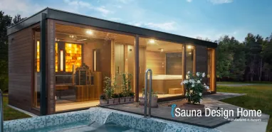 luxusný sauna dom