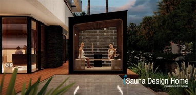 minimalistická sauna