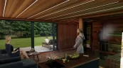 sauna dom s tieňovacím systémom sauna dom s tieňovacím systémom