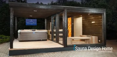 Sauna dům se sprchou na míru Sauna dům se sprchou na míru