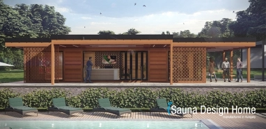 wellness sauna domček