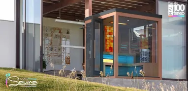 Fínska sauna so soľnou terapiou Fínska sauna so soľnou terapiou