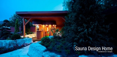 Sauna domček v klasickom štýle