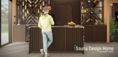 záhradny sauna dom na mieru