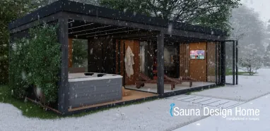 4 sezónny sauna dom