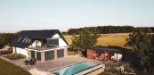 Exteriérový sauna dom na mieru Exteriérový sauna dom na mieru
