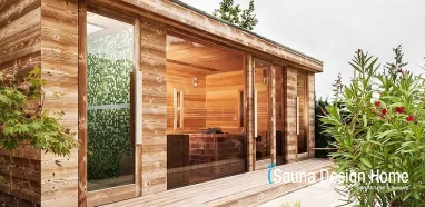 Stavba komfortného sauna domčeka Stavba komfortného sauna domčeka