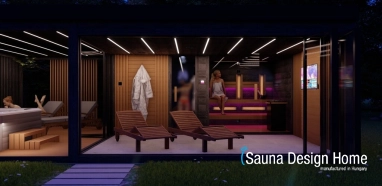 záhradný wellness sauna dom