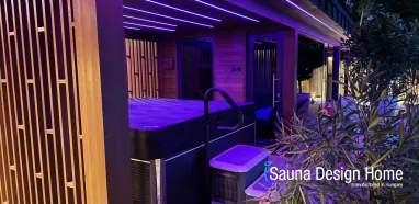 Sauna a vírivka Sauna a vírivka
