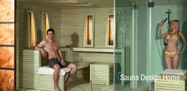 Infra sauna a fínska sauna v jednom Infra sauna a fínska sauna v jednom