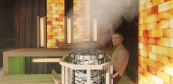 Sauna dom himalájska soľná terapia