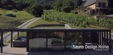 Sauna dom na mieru