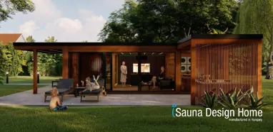 moderný sauna dom moderný sauna dom