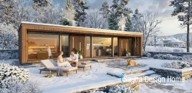 Zimný wellness dom Zimný wellness dom