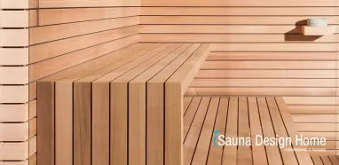 Fínska sauna na mieru v minimalsitickom štýle Fínska sauna na mieru v minimalsitickom štýle