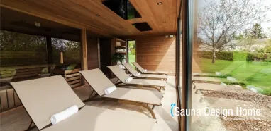 sauna dom s relax miestnosťou sauna dom s relax miestnosťou