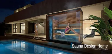 Záhradná fínska sauna Záhradná fínska sauna